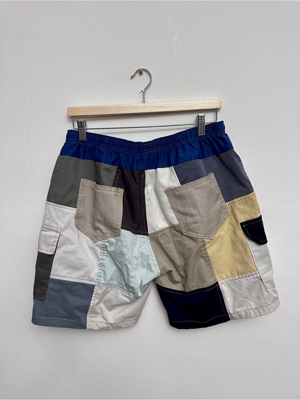 Handmade patchwork shorts - Picture 3 of 5
